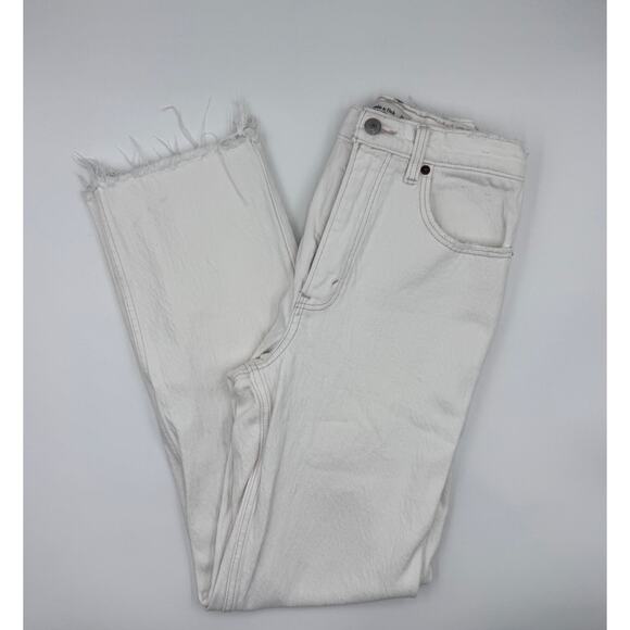 Abercrombie & Fitch Womens 90s Straight Ultra High Rise Curve Love Size 4 - Picture 1 of 4